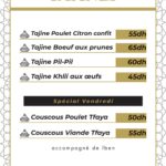 Menu RS Villa - Café Restaurant Meknes January 2025 241017-851400